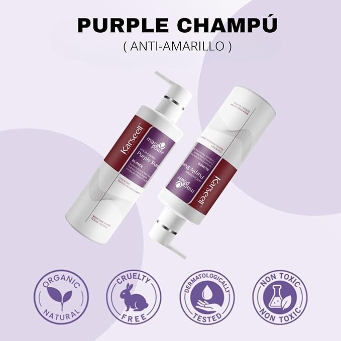 Karseell MACA CARE SYSTEM Purple Shampoo