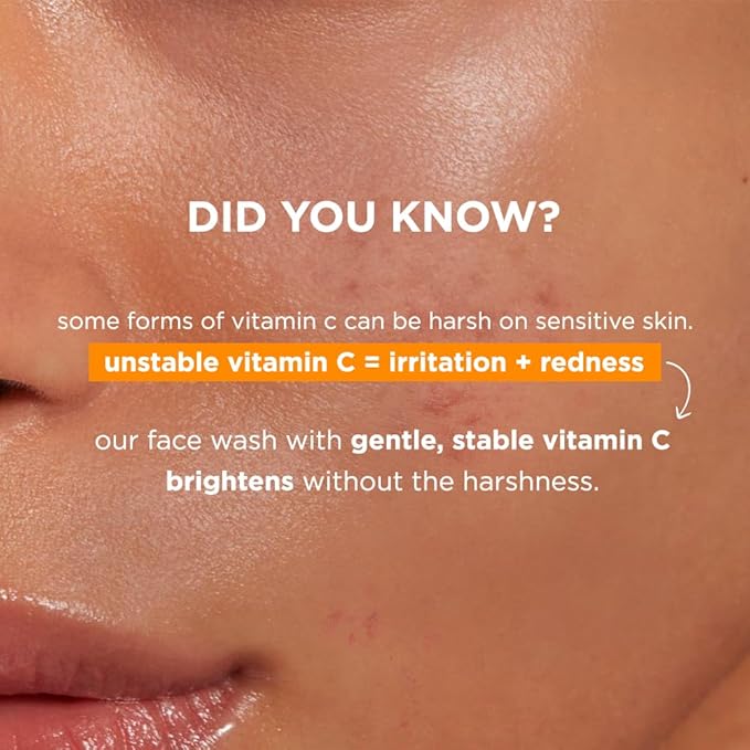 Simple - Glow Facial Wash (Original) Vitamin C Soap Free 150ml