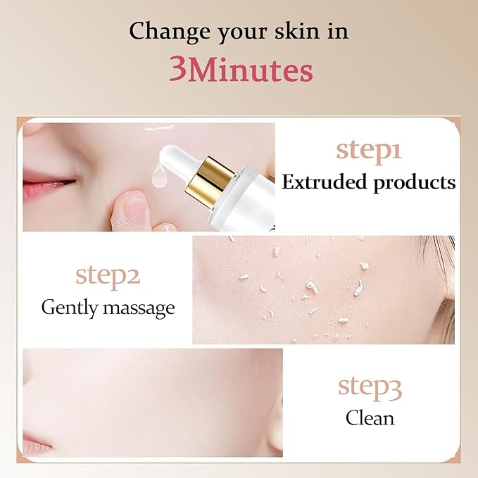 Moolinse Peel Shot P5 Exfoliant Ampoule Face Korean Skin Care (Pack of 2)