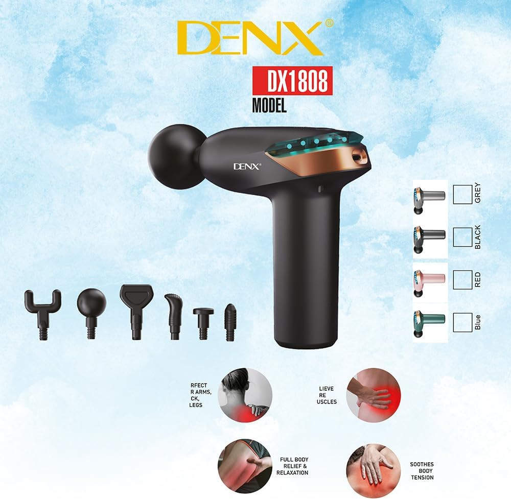 Denx - Intelligent Massage Gun (Original) 2 Years Warranty