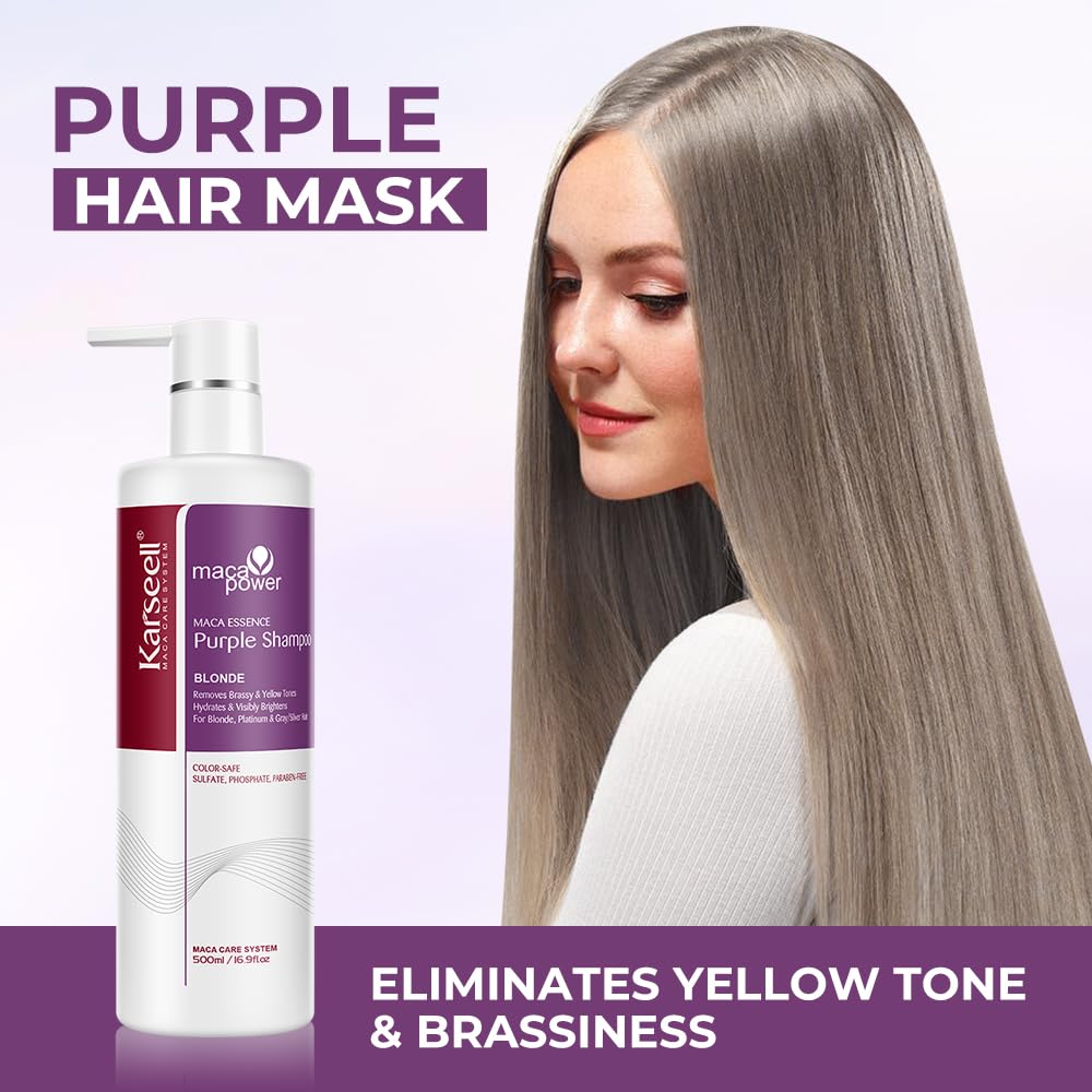 Karseell MACA CARE SYSTEM Purple Shampoo