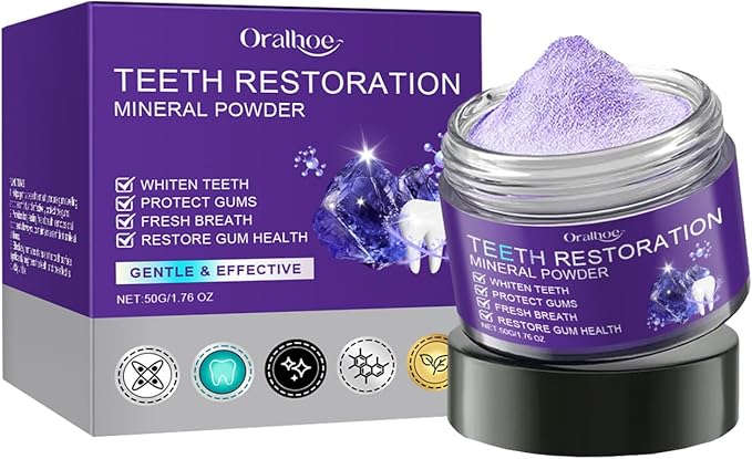Oralhoo - Teeth Restoration Mineral Powder (Original) 50g