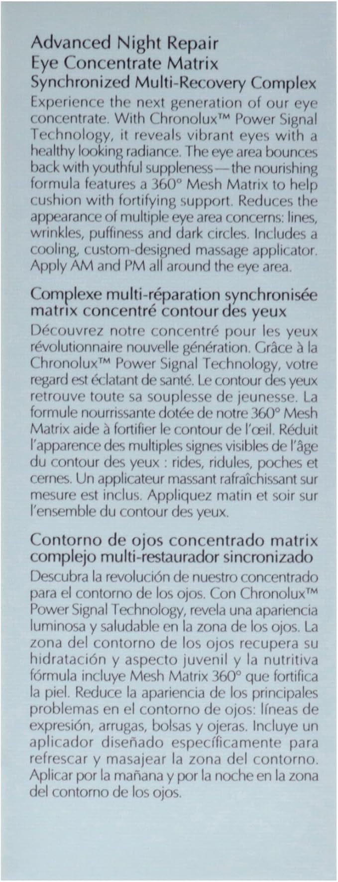 Estee Lauder Advanced Night Repair Eye Concentrate Matrix, 15 ml