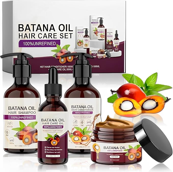 EELHOE - Batana Oil Hair Care Set 4 pieces  (Original)