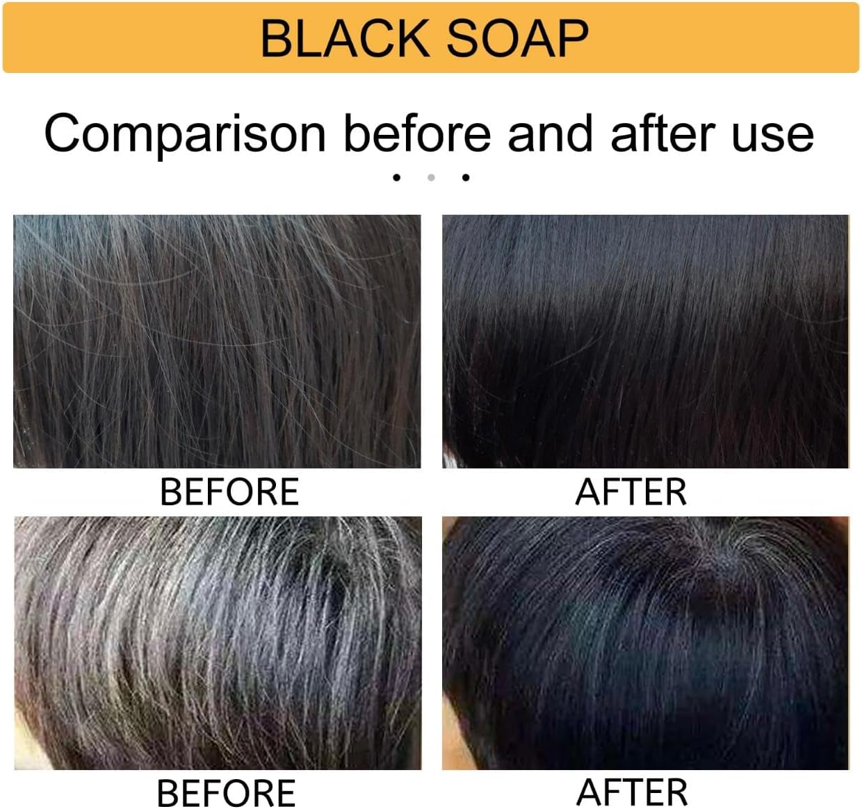 إيست مون - شامبو صابون أسود (أصلي)