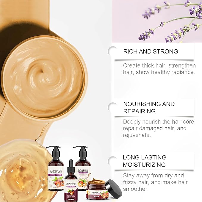 EELHOE - Batana Oil Hair Care Set 4 pieces  (Original)