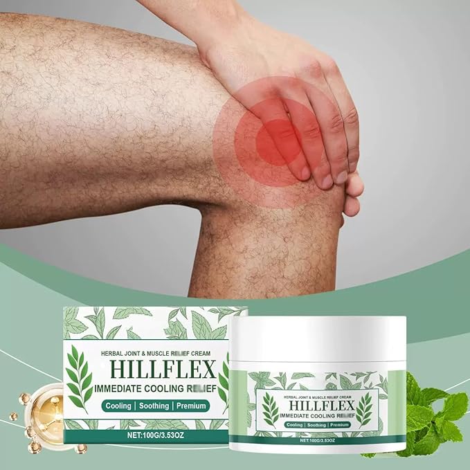 ChillFlex - Herbal Joint & Muscle Relief Cream Menthol Soothing Cream