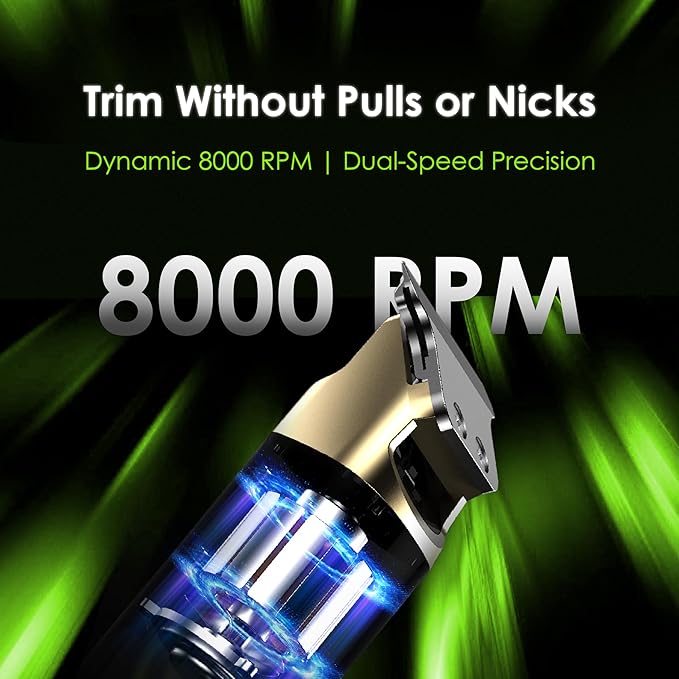 Oraimo Cordless Beard Trimmer Face, Head and Body - All-in-one for Men