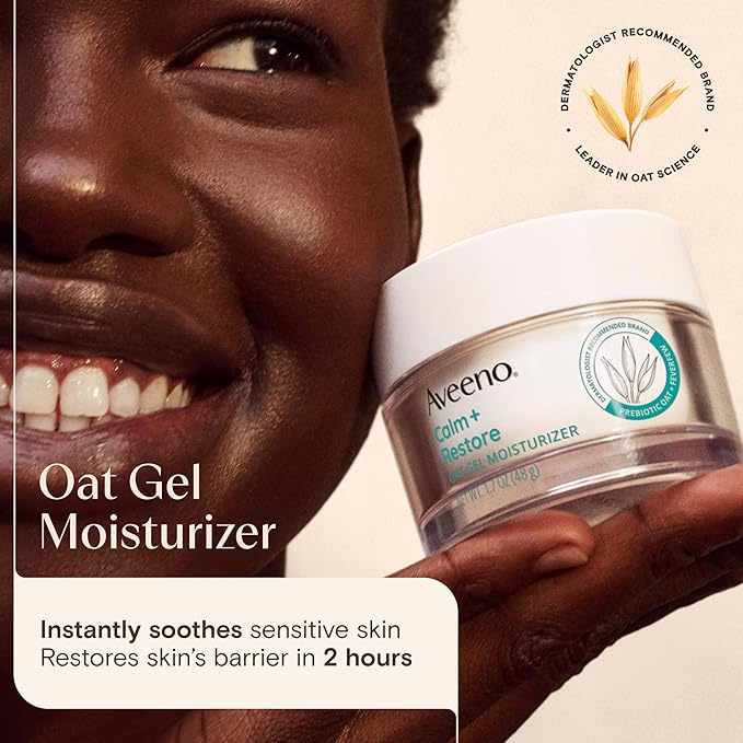 مرطب الوجه جل الشوفان كالم + ريستور من أفينو للبشرة الحساسة - 48 جم