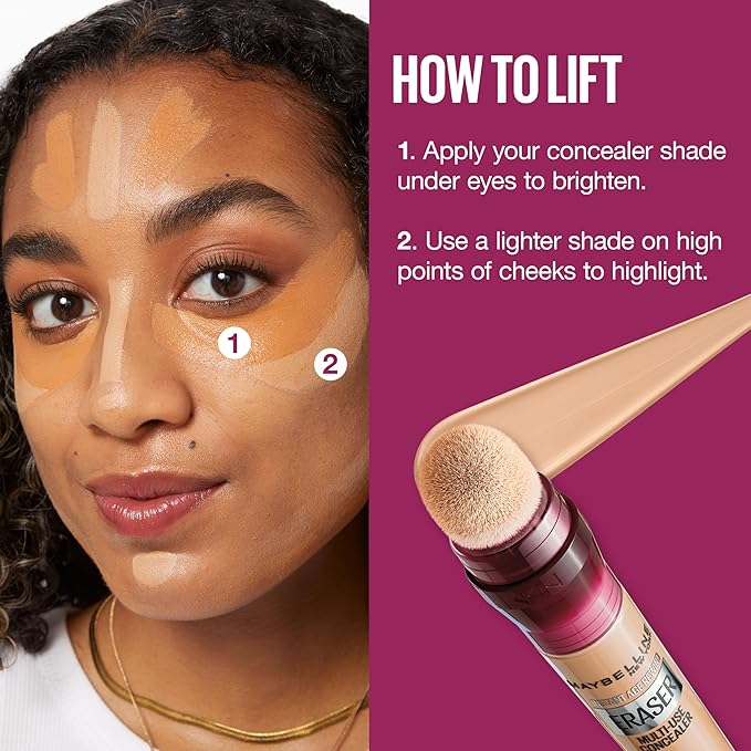 كونسيلر متعدد الاستخدامات من مايبيلين لعلاج الهالات السوداء وآثار التقدم في السن