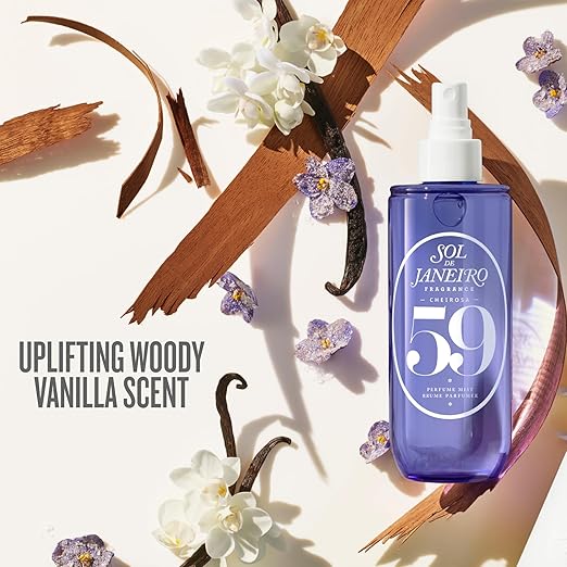 SOL DE JANEIRO Cheirosa '59 رذاذ عطري للشعر والجسم 90 مل / 3.0 أونصة سائلة.