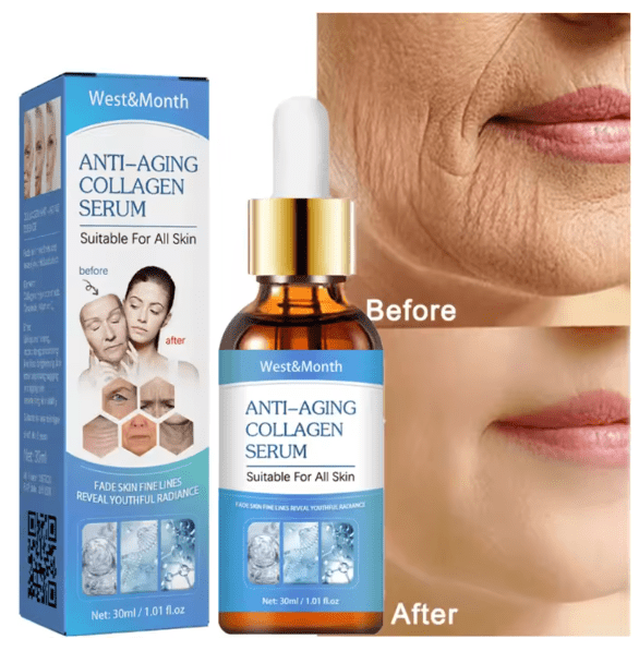 Anti-Aging Collagen Serum reduce the appearance of fine lines and wrinkles