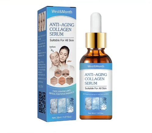Anti-Aging Collagen Serum reduce the appearance of fine lines and wrinkles