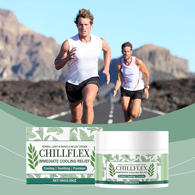 ChillFlex - Herbal Joint & Muscle Relief Cream Menthol Soothing Cream