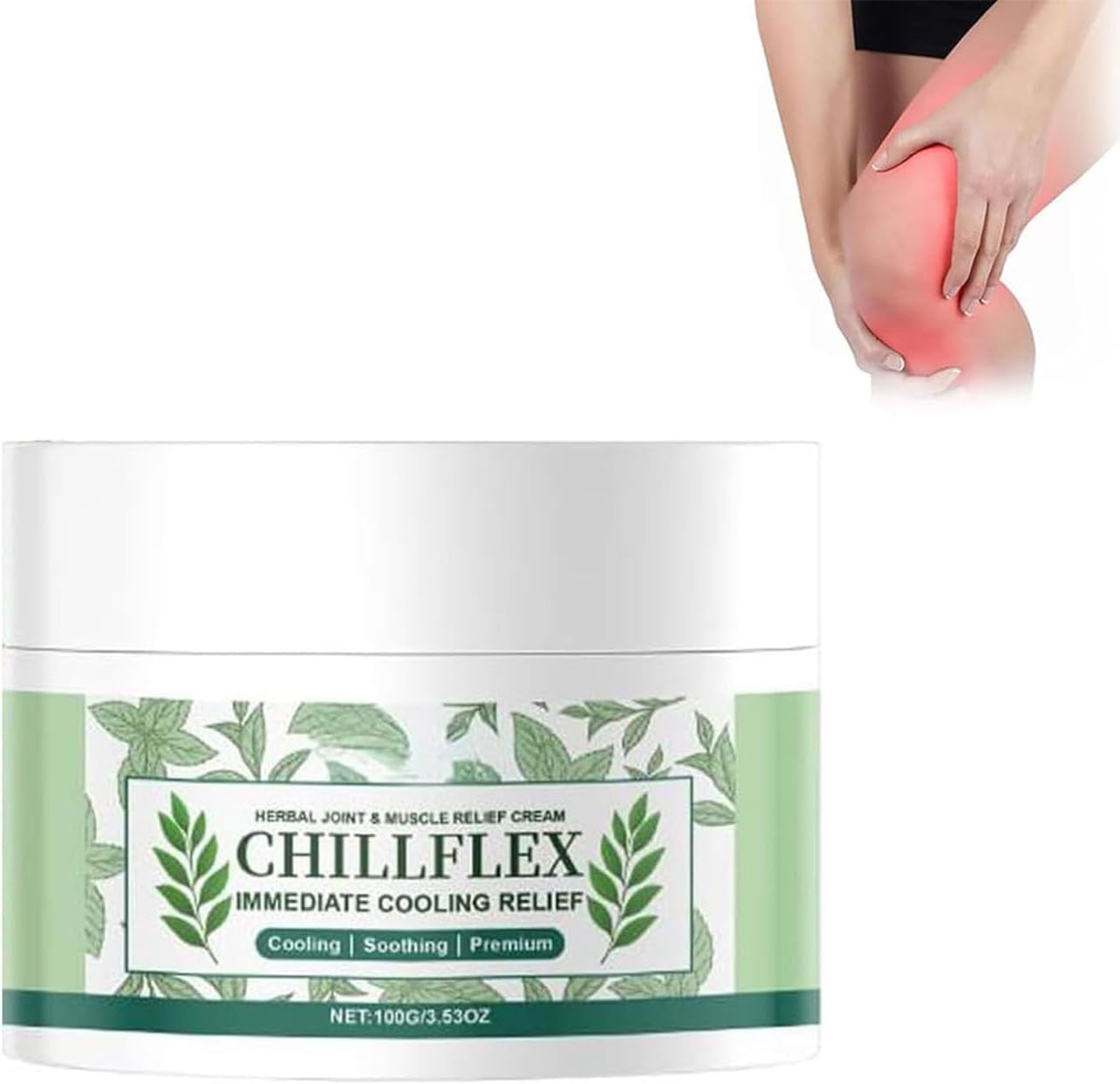 ChillFlex - Herbal Joint & Muscle Relief Cream Menthol Soothing Cream