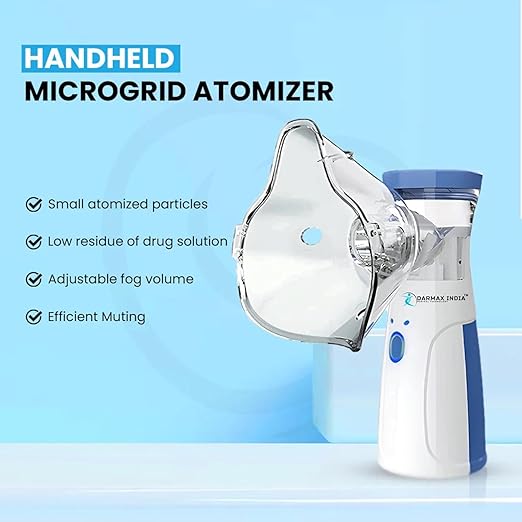 Portable Mesh Nebulizer Machine-Adults and Kids