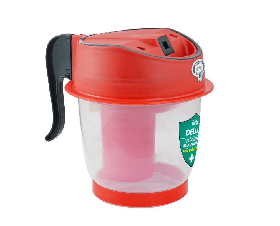 Crescent Steamer with Double Protection Vaporizer Steamer for Cough and Cold,