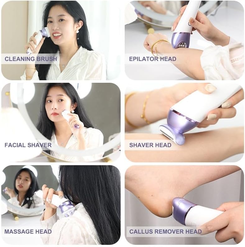 Denx - 6-in-1 Beauty Treatment Device multiple skin 2 Years Warranty