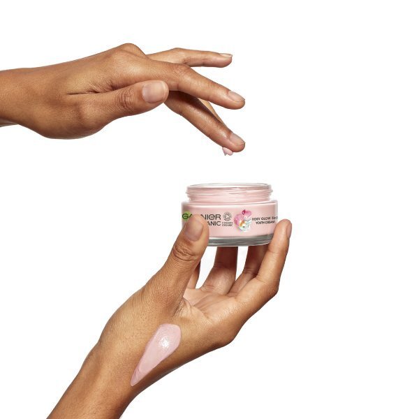 Garnier Bio Rosy Glow 3-in-1 Hydrating Rose Cream