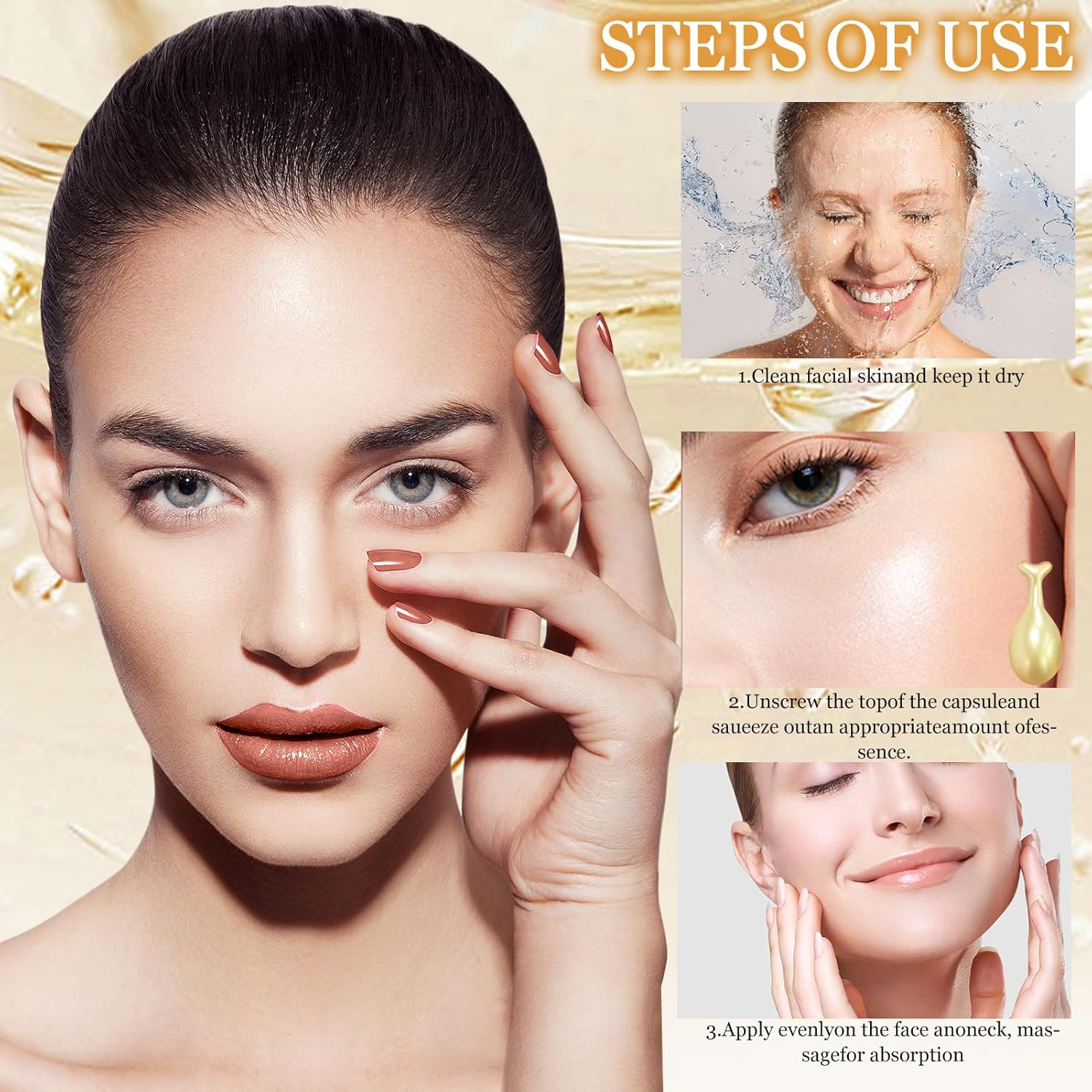 هويجي - سيروم ليلي بالريتينول وسم النحل، 30 كبسولة