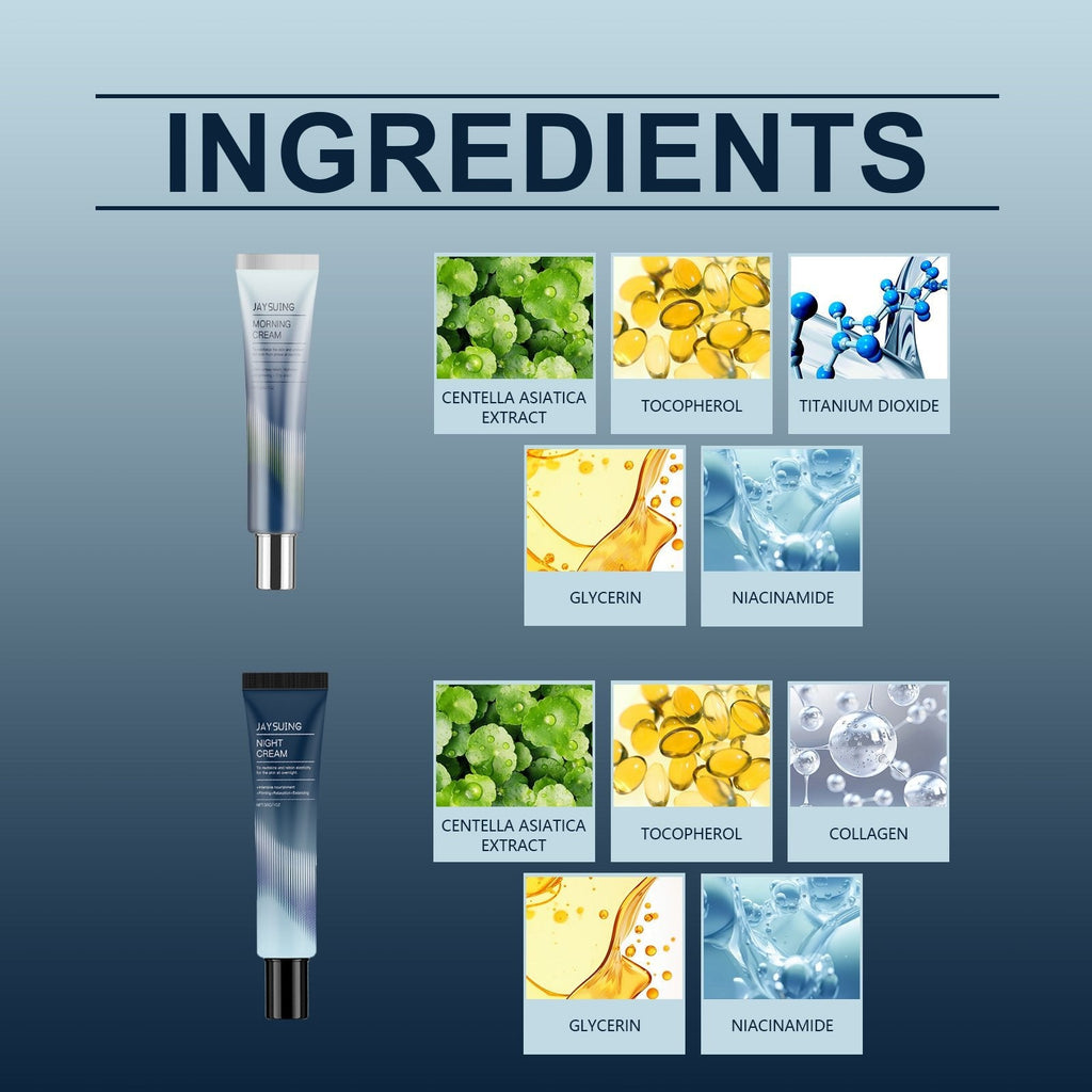جايسونغ - مجموعة كريم النهار والليل، حماية طوال اليوم، أبيض وأزرق (عبوة)