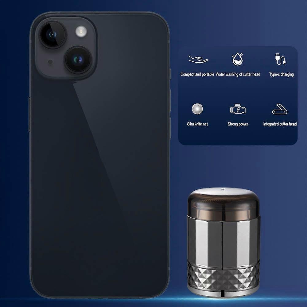 Mini Electric Shaver, USB C Rechargeable Waterproof Electric Razor Trimmer