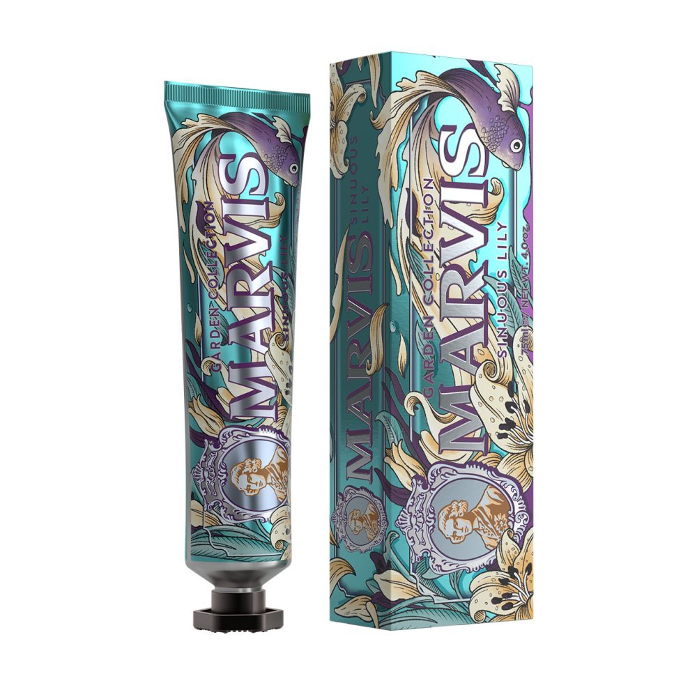 Marvis - Amorous Lily Limited Edition Toothpaste, Sensational Flavored  for a Long-Lasting Freshness