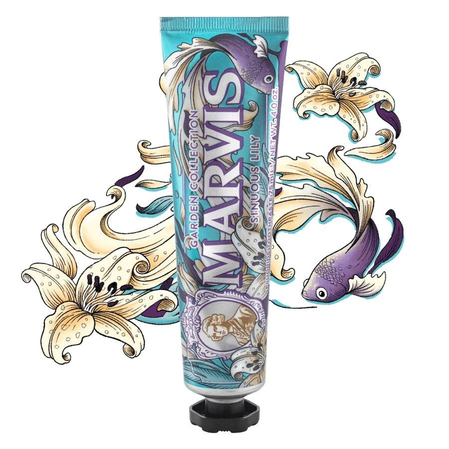 Marvis - Amorous Lily Limited Edition Toothpaste, Sensational Flavored  for a Long-Lasting Freshness