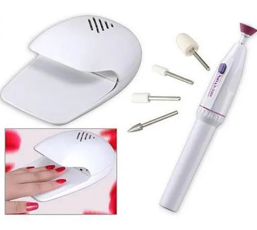 Nails Decorator and Nail Dryer for Regular Polish, Nail Dryer Fan, Single Hand