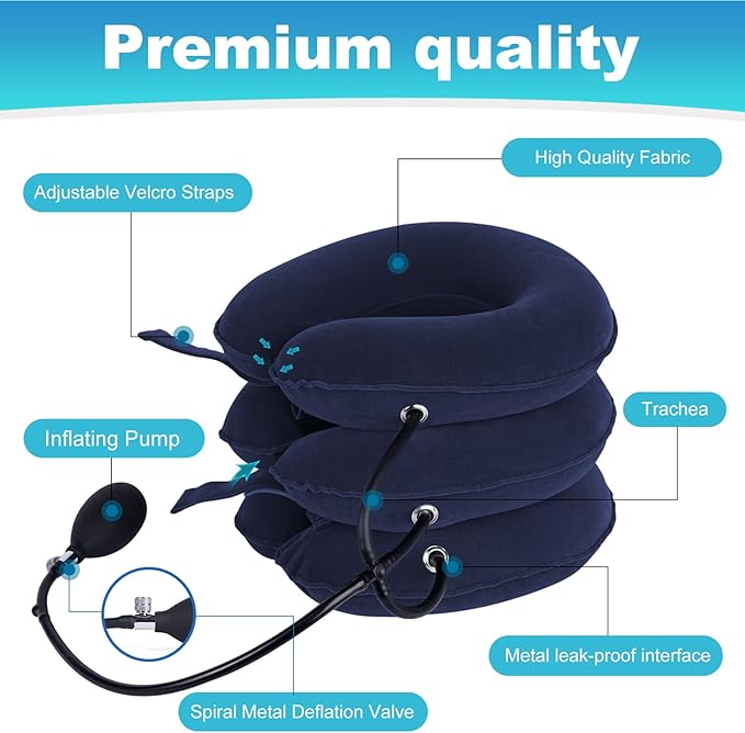 Neck Stretcher Relief-Neck Stretcher Neck Brace, Neck Traction Pain Relief