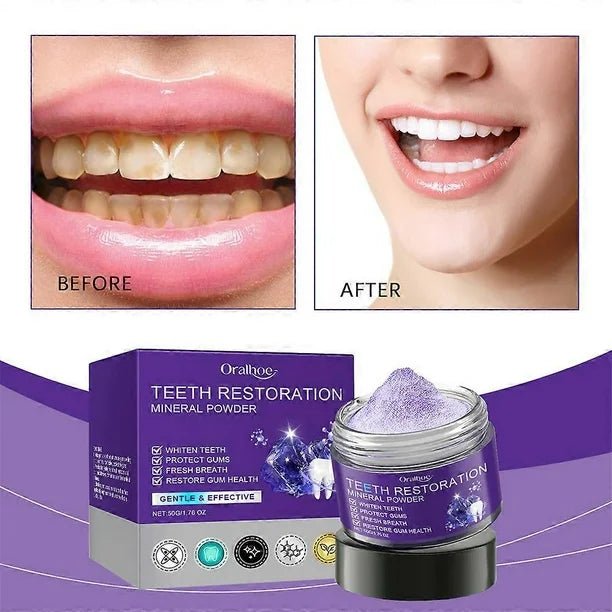 Oralhoo - Teeth Restoration Mineral Powder (Original) 50g