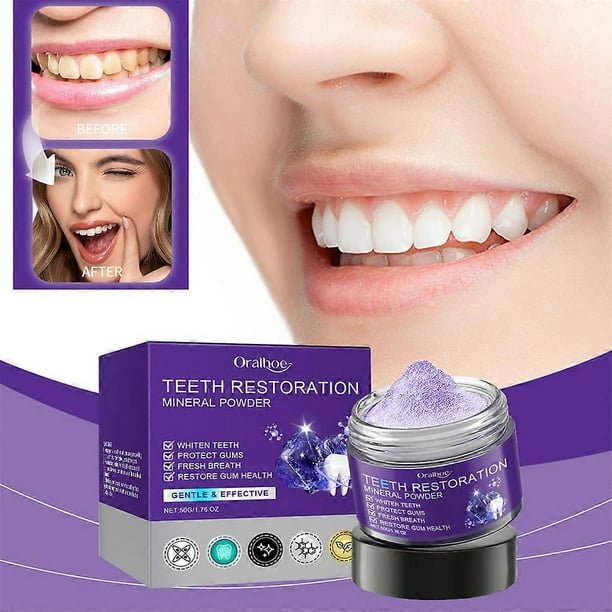 Oralhoo - Teeth Restoration Mineral Powder (Original) 50g