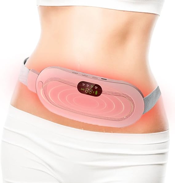 Portable Heating Pad, for Menstrual Cramps and Relief Stomach, Period Belt 3 heating levels