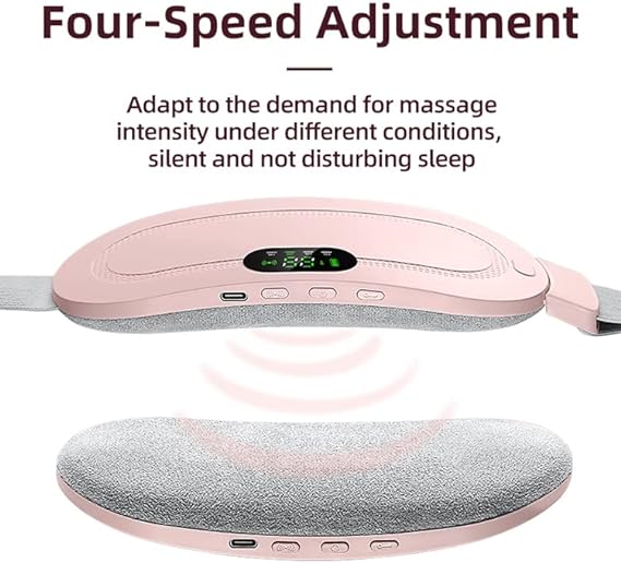 Portable Heating Pad, for Menstrual Cramps and Relief Stomach, Period Belt 3 heating levels