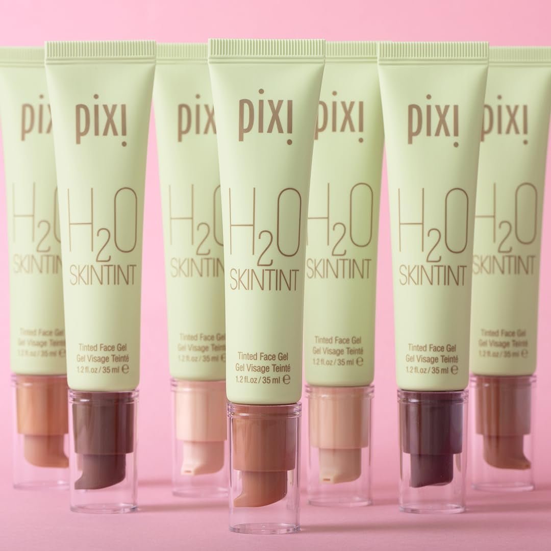 Pixi H2O SkinTint | Tinted Gel Moisturizer Lightweight, Hydrating & Water-Resistant- 1.2 fl oz/35 ml