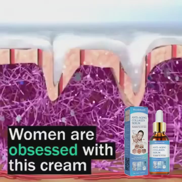 Anti-Aging Collagen Serum reduce the appearance of fine lines and wrinkles