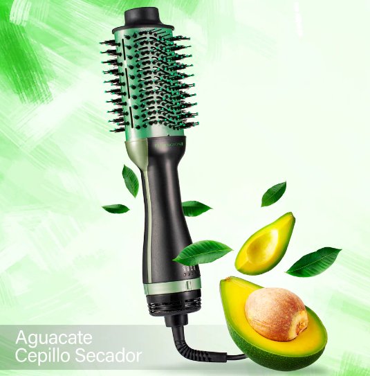 2 شعرة في مشط فرد الشعر ومكواة تجعيد الشعر