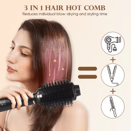 Wave- Whisperer Hair Brush-soft, natural waves without frizz